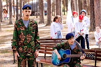 Дети из Краснодона ЛНР приняли участие в тюменском фестивале самодеятельной песни «Попутного ветра»