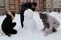 В Тюмени не теряют надежды установить рекорд по снеговикам