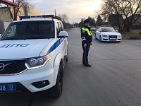 Водитель на Audi пытался скрыться от ДПС в Боровском