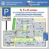 В предстоящие праздники тюменские парковки будут работать бесплатно